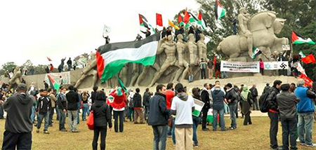 Apoyo de países latinoamericanos a Gaza